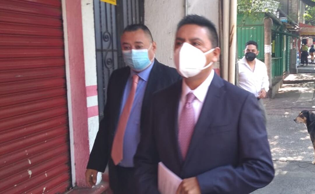 Abogados de Rosario Robles. Foto: Manuel Espino/EL UNIVERSAL 