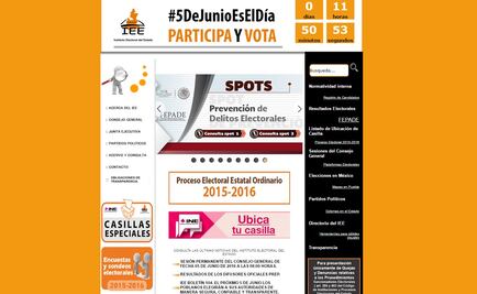 PRI denuncia "caída" de portal del IEE en Puebla