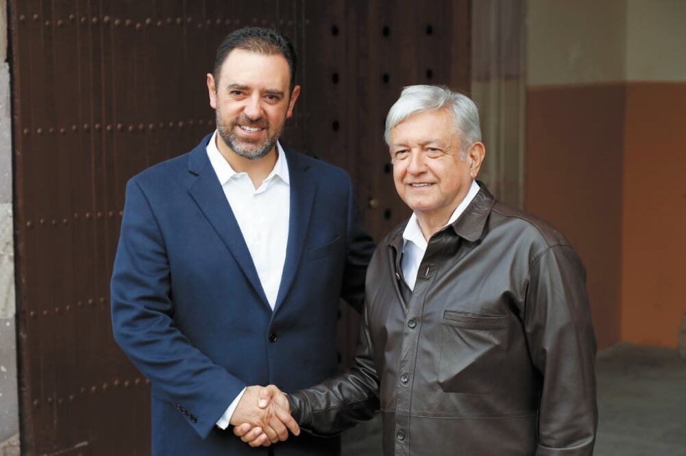 No le avisan al góber que AMLO lo visita