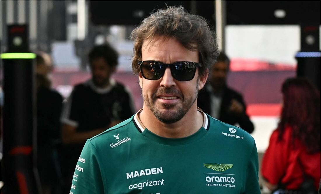 Fernando Alonso lanza un duro mensaje a Aston Martin. FOTO: AFP