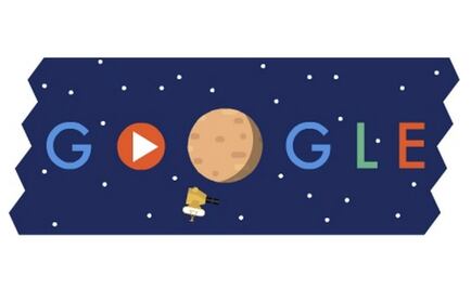 Google celebra con doodle arribo de “New Horizons” 