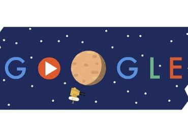 Google celebra con doodle arribo de “New Horizons”