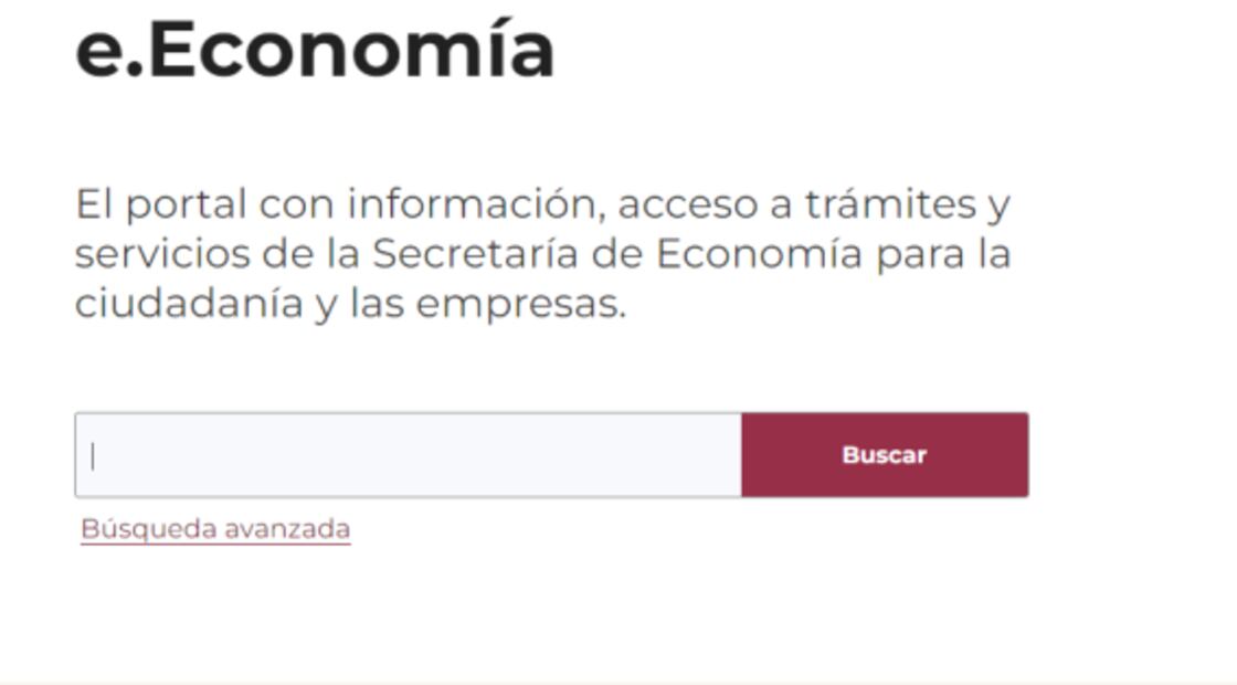 Secretaría de Economía abre página web para trámites, servicios e información 