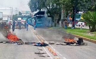 Comerciantes protestan por desalojo en Tultitlán