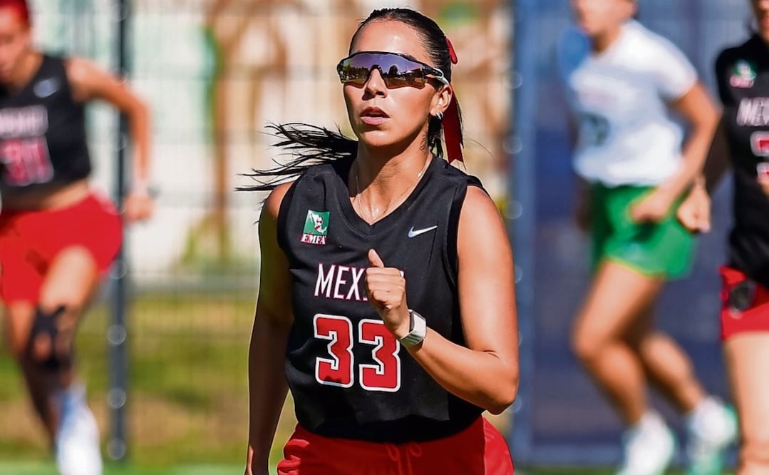 La pasadora es una de las jugadoras que tendrán la responsabilidad de sobresalir. Foto: SELECCIÓN NACIONAL DE FLAG FOOTBALL