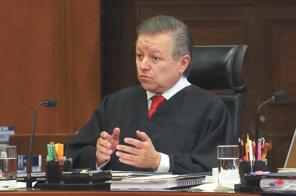 Arturo Zaldívar Lelo de Larrea, ministro presidente de la Corte, dijo que el máximo tribunal debe defender el derecho de la mujer a decidir. Foto: ARCHIVO. EL UNIVERSAL