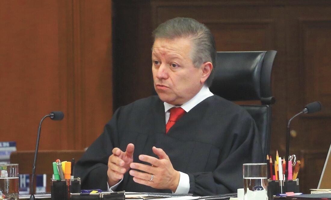 Arturo Zaldívar Lelo de Larrea, ministro presidente de la Corte, dijo que el máximo tribunal debe defender el derecho de la mujer a decidir. Foto: ARCHIVO. EL UNIVERSAL