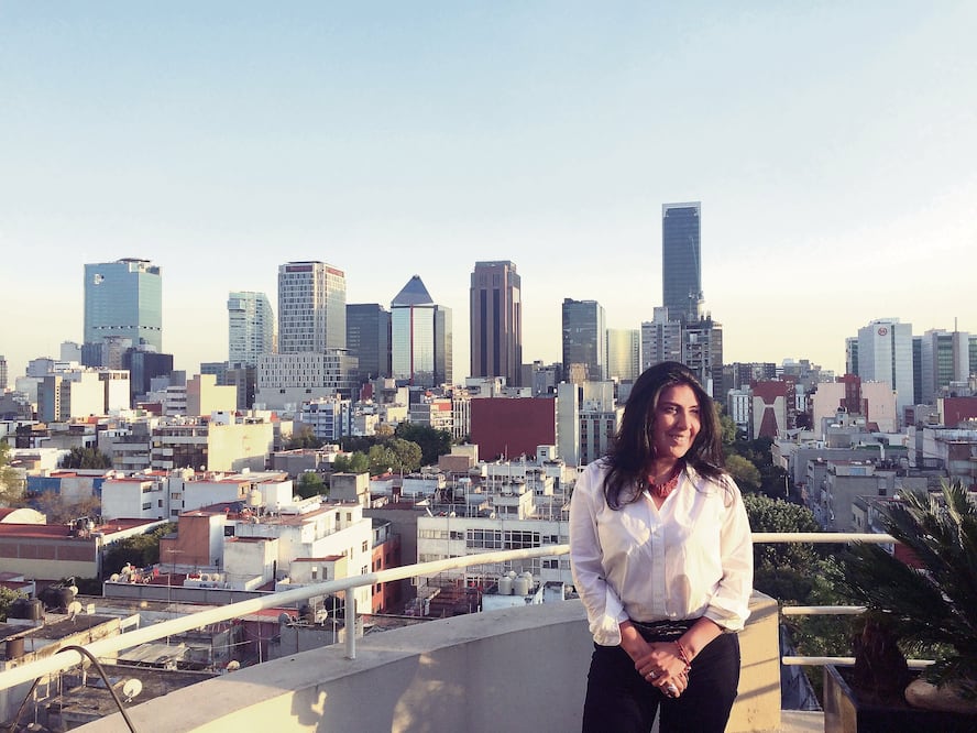 Giselle lleva trabajando 26 años en Televisa (JUAN CARLOS REYES. EL UNIVERSAL)