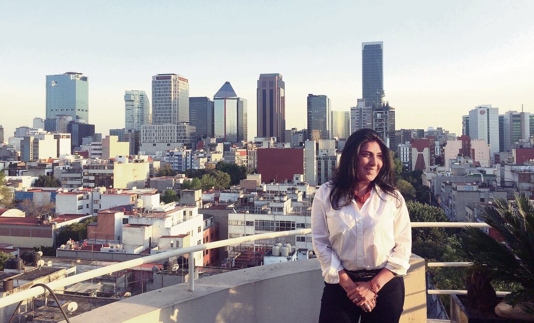 Giselle lleva trabajando 26 años en Televisa (JUAN CARLOS REYES. EL UNIVERSAL)