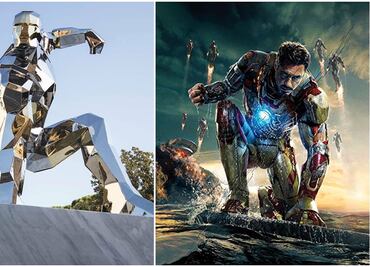Levantan una estatua en honor a Iron Man en Italia