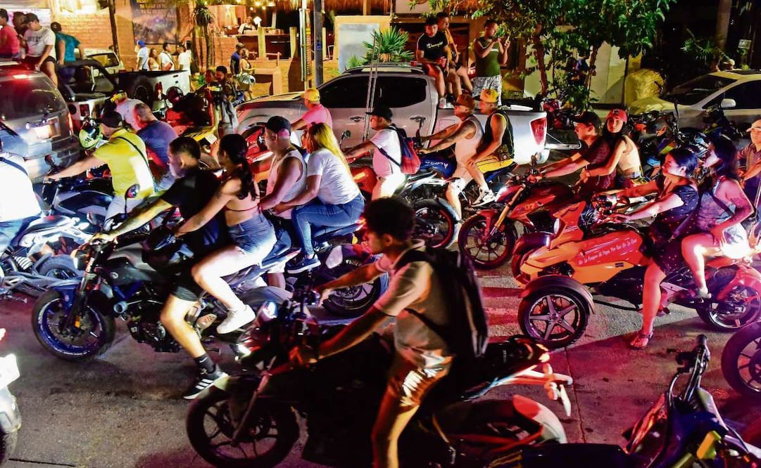 El Ayuntamiento de Acapulco ha dicho que no dará permiso para la realización del encuentro de motociclistas, pero ellos nunca han pedido autorización para hacerlo. Foto: Archivo Cuartoscuro