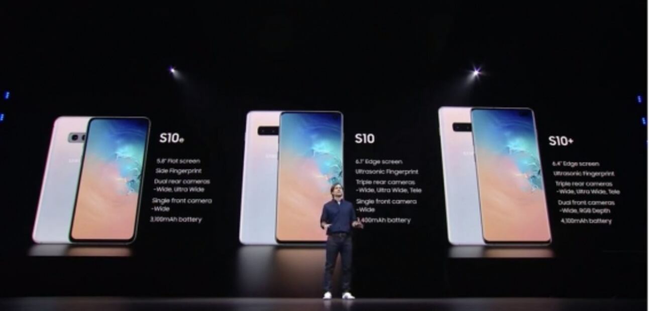 Samsung presenta su Galaxy S10