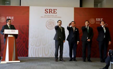 Ebrard anuncia nombramientos en la SRE