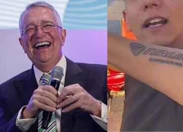 Salinas Pliego regala moto a joven que se tatuó logo de Italika; "espero su historia inspire a más jóvenes"