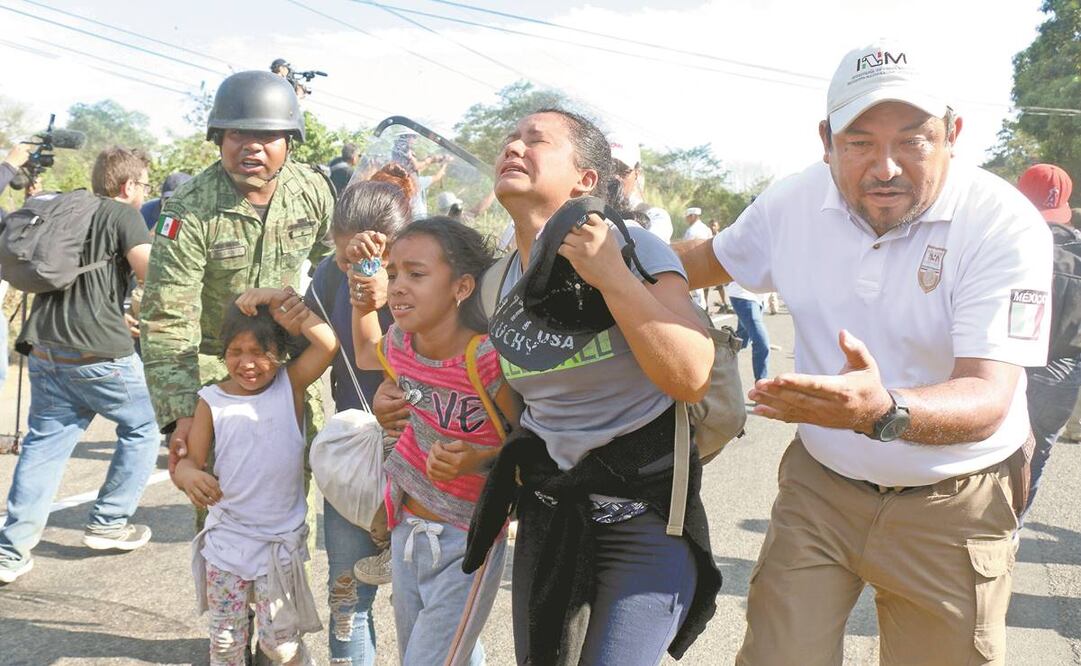 El gobierno mexicano debe garantizar servicios indispensables para los migrantes, señaló la ONG Human Rights Watch. Foto: ARCHIVO EL UNIVERSAL