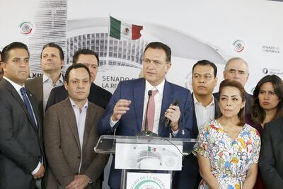 Todo el Estado contra el crimen, propone el PAN en el Senado