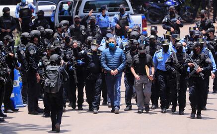 Inicia extradición a EU del expresidente hondureño Hernández