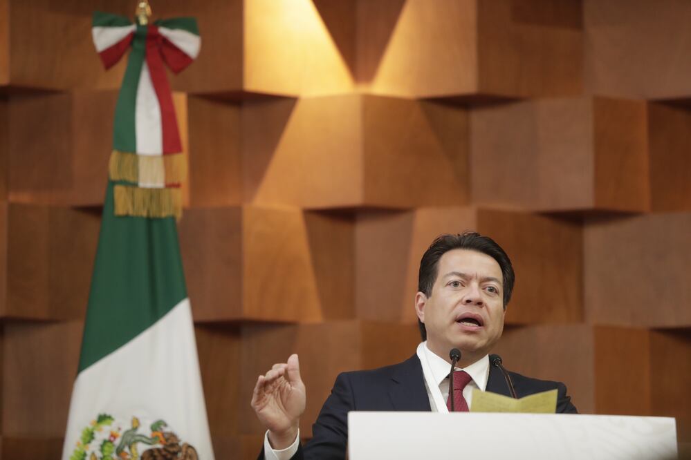 Mario Delgado, líder de la fracción de Morena en la Cámara de Diputados. Foto: archivo/EL UNIVERSAL