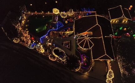 Esta casa alberga la mayor decoración navideña en Europa