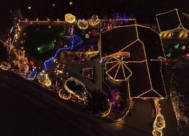 Esta casa alberga la mayor decoración navideña en Europa