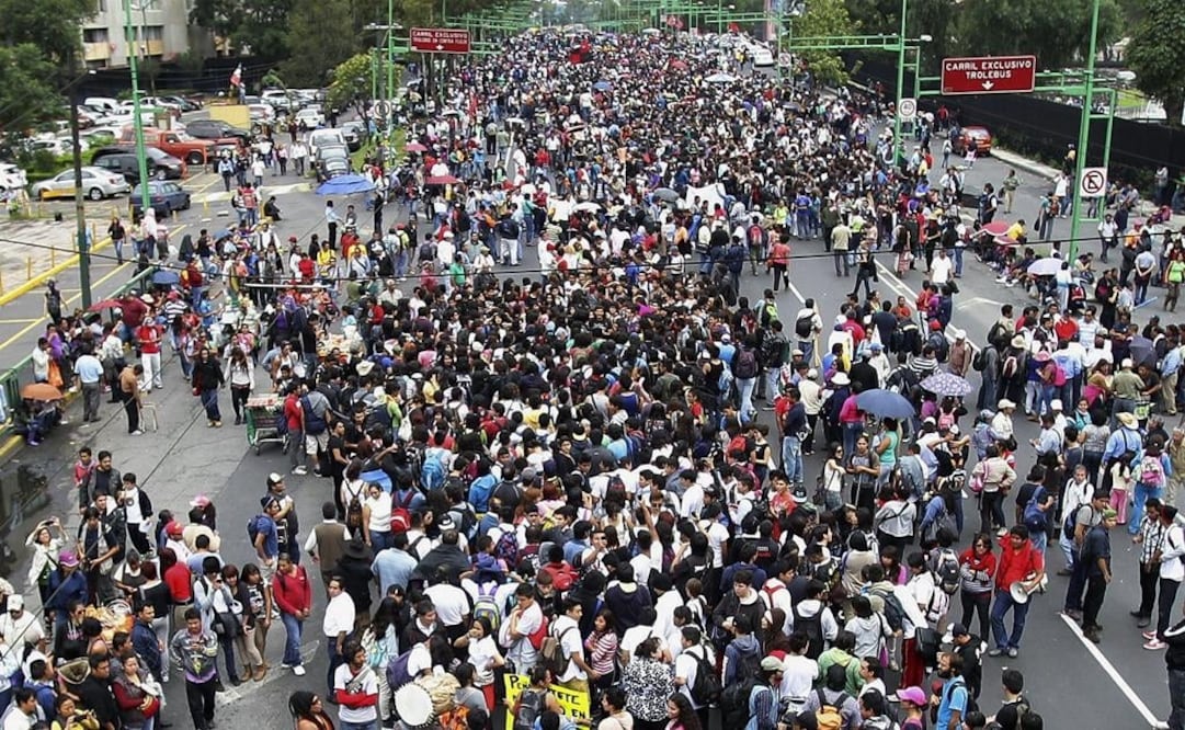 Al menos tres manifestaciones se realizarán en CDMX
