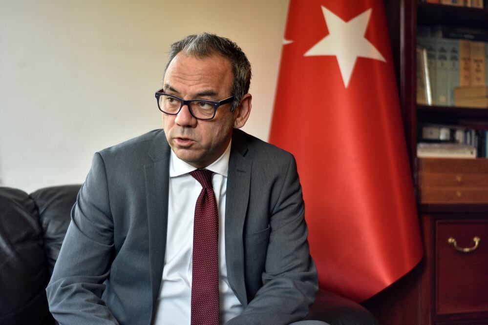 Tashin Timur Söylemez, Turkish ambassador to Mexico - Photo: Alonso Romero/EL UNIVERSAL