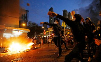 Enfrentamientos en Hong Kong durante año nuevo