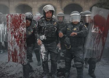 Violencia en marcha del 2 de octubre deja 123 heridos; tres de ellos, delicados