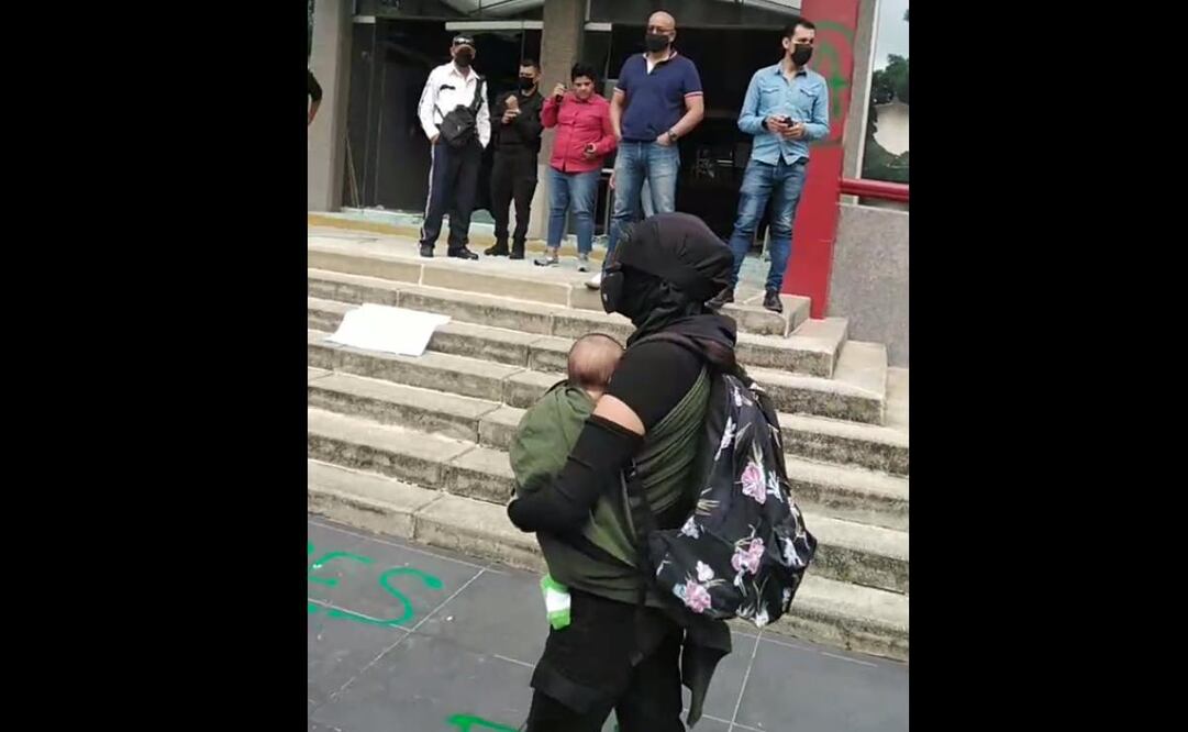 Foto: Captura de pantalla de video tomado de Facebook @LaFrentaJal 