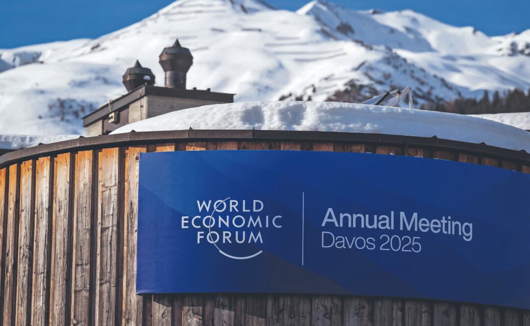 Las tecnologías emergentes, en particular la inteligencia artificial y la automatización, serán los grandes temas del Foro de Davos. (21/01/2025) Foto: Fabrice Cofrini / AFP