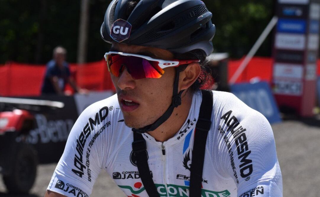 Ulloa is becoming one of Mexico's most notable cyclists - Photo: Taken from @ACC_Castillo Twitter account