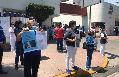 Nos obligan a usar cubrebocas reciclados, acusan trabajadores del INER