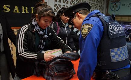 Realizan Operativo Mochila en secundaria de NL