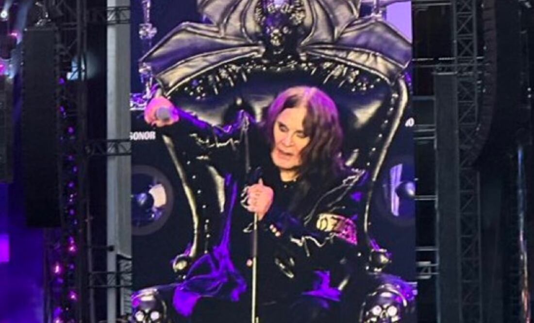 Ozzy Osbourne en "Back To The Beginning". Foto: Vía X @historyrock.