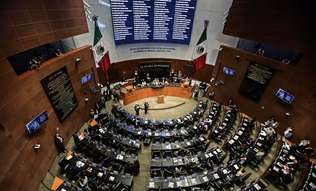 Cámara de Senadores. Foto: Archivo/EL UNIVERSAL