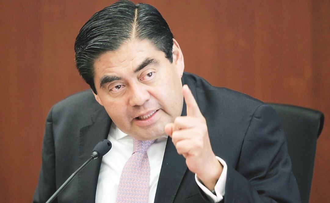 Miguel Barbosa, coordinador de los senadores del PRD. (Foto: Archivo/El Universal)