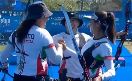 Equipo femenil de México gana el oro en la Copa del Mundo de Tiro con Arco