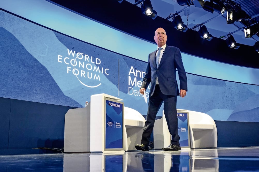 Klaus Schwab, fundador del Foro Económico Mundial, con sede en Davos, Suiza, emitió un mensaje previo a su encuentro anual, del 15 al 19 de enero. Foto: Archivo | AFP