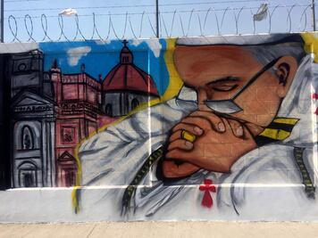 Grafiteros 'inmortalizan' al Sumo Pontífice