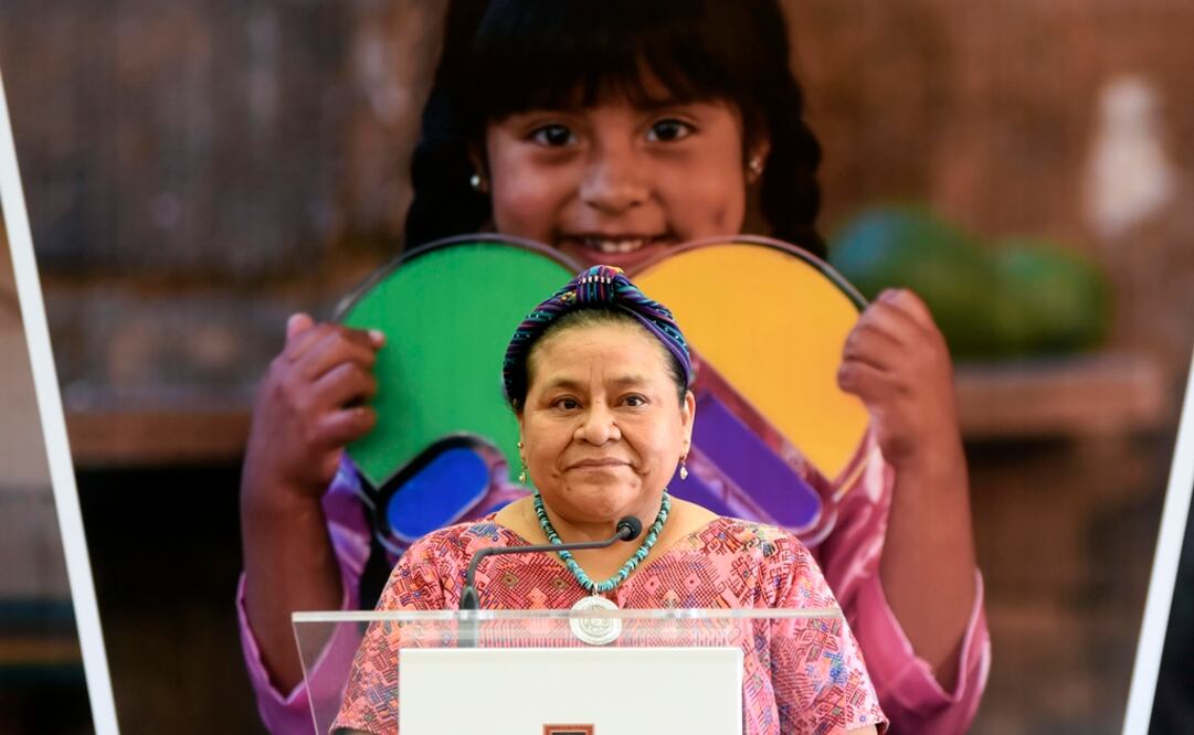Foto de archivo de Rigoberta Menchú. Foto: Archivo EL UNIVERSAL