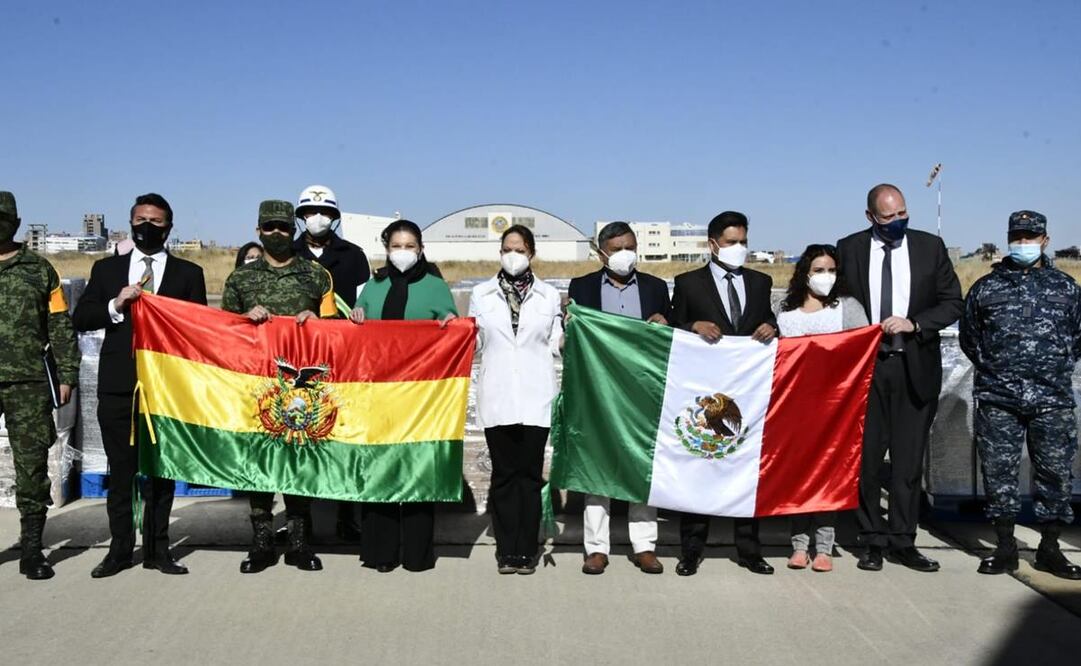 Foto tomada de Twitter @MRE_Bolivia