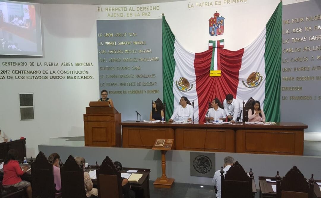Sesión del Congreso de tabasco. (FOTO: especial)