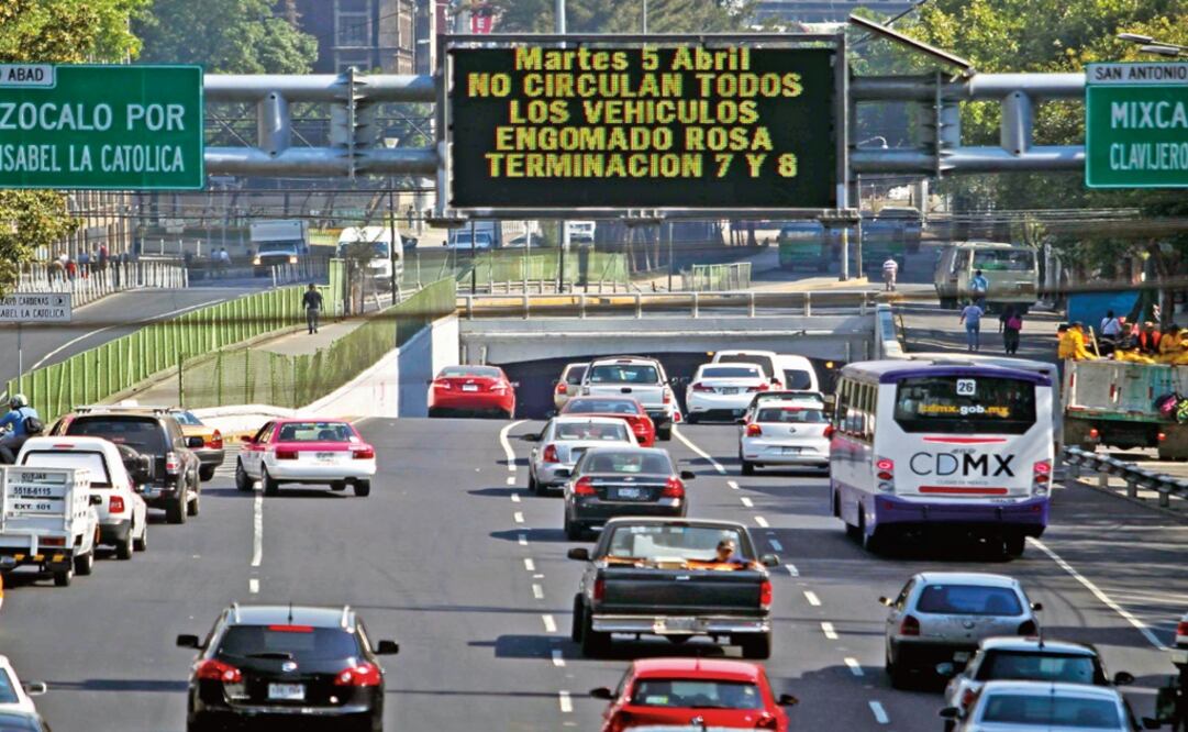 Concamin prevé desabasto y alza en precios por Hoy No Circula