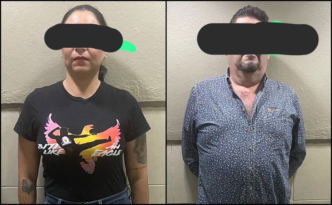 Un hombre y una mujer fueron detenidos por portación de arma de fuego en Cuautitlán Izcalli. Foto: Especial