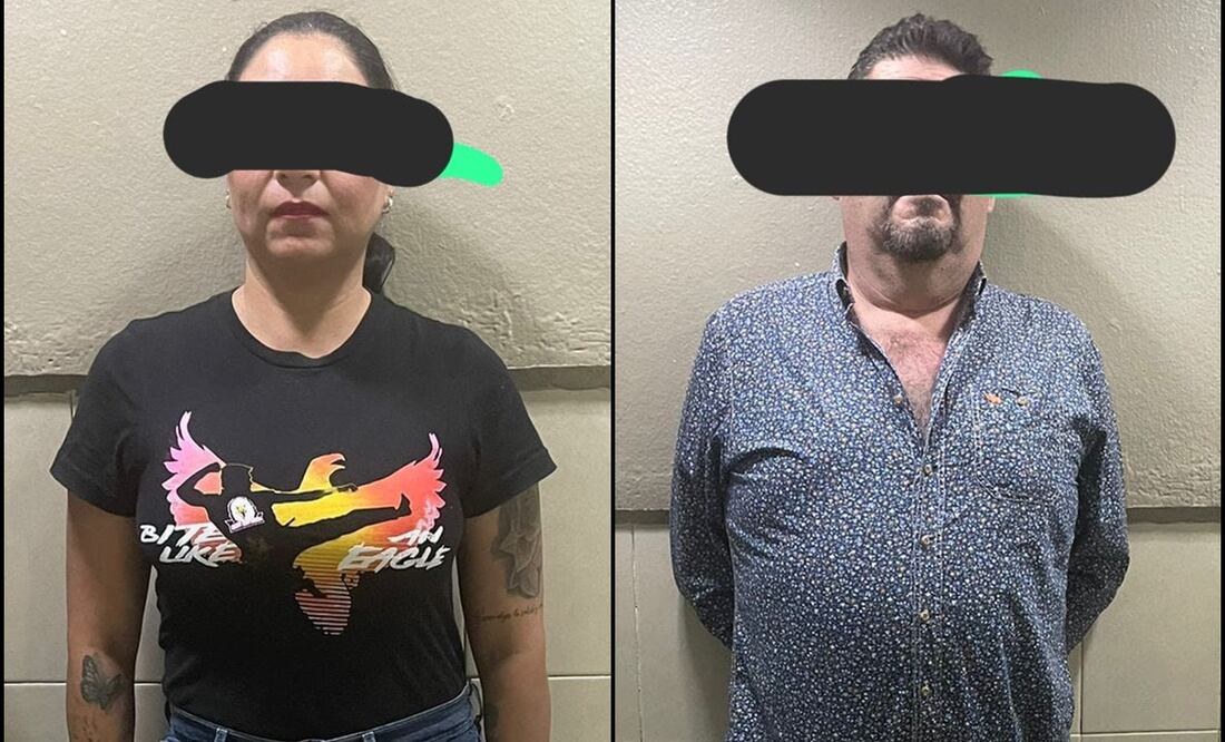 Un hombre y una mujer fueron detenidos por portación de arma de fuego en Cuautitlán Izcalli. Foto: Especial