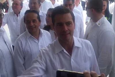 Son “cuentos chinos” las versiones de que me voy de México, dice Peña Nieto