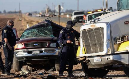 Lo que sabemos del accidente en California que dejó 10 mexicanos muertos