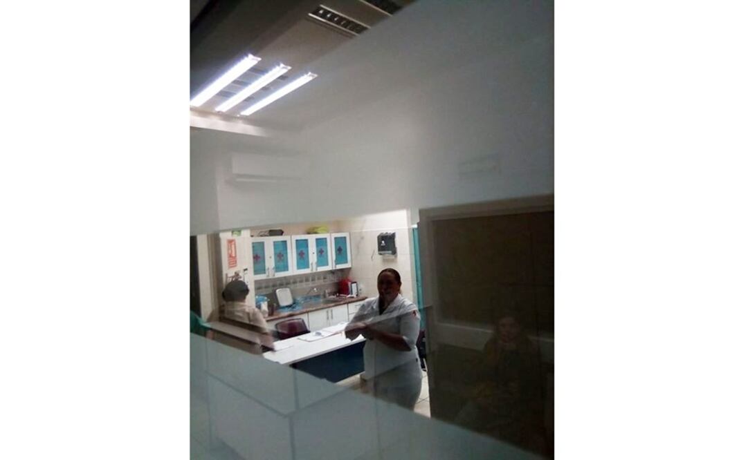 Imagen de la enfermera que se enfrascó en una discusión con familiares de un paciente en Sinaloa. Foto: Línea Directa