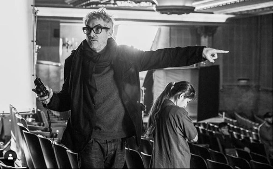 Alfonso Cuarón. Foto: Instagram @carlossomonte 