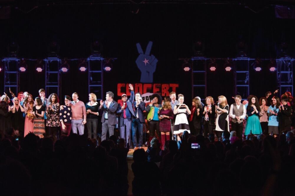 Se transmitió por Facebook Live y a través de ConcertsforAmerica.com. Foto: CORTESÍA